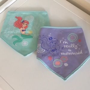 Disney The Little Mermaid Ariel Bib Bandana Set